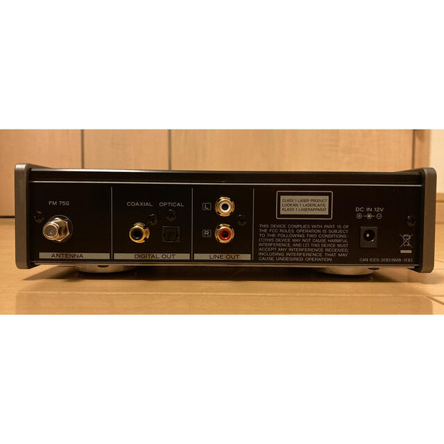 ティアック CDプレーヤー/FMチューナー (ブラック) PD-301-B