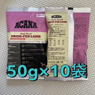 アカナ グラスフェッドラム 全年齢 全犬種 50g お試しサイズ(ペットフード)