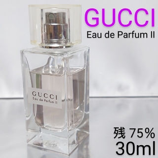 グッチ(Gucci)の入手困難(*_*)【残量75％】グッチ オードパルファム Ⅱ 30ml(香水(女性用))