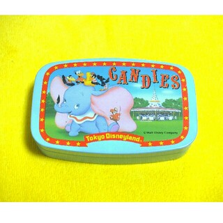 ディズニー(Disney)の東京ディズニーランド・ダンボ キャンディー缶 90年代レトロ(小物入れ)