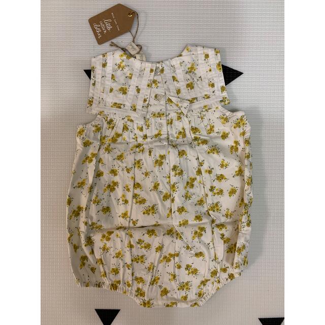 Caramel baby&child (キャラメルベビー&チャイルド)の【little cotton clothes】花柄ロンパース★新品 キッズ/ベビー/マタニティのキッズ服女の子用(90cm~)(ワンピース)の商品写真