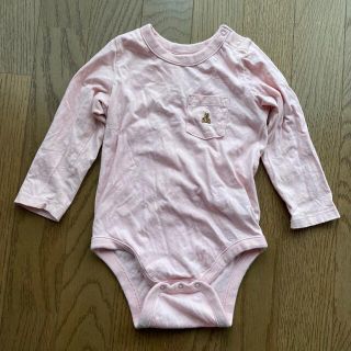 ベビーギャップ(babyGAP)のGAP ロンパース　長袖　80(ロンパース)