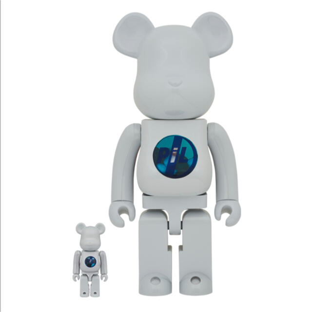 【送料無料】BE@RBRICK PiL CHROME ver.100%&400％