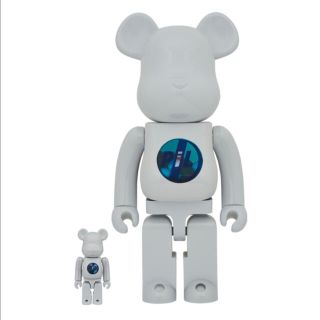 メディコムトイ(MEDICOM TOY)の【送料無料】BE@RBRICK PiL CHROME ver.100%&400％(フィギュア)