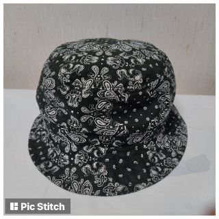 エフィレボル(.efiLevol)の.efilevol Paisley Backet Hat バンダナバケットハット(ハット)