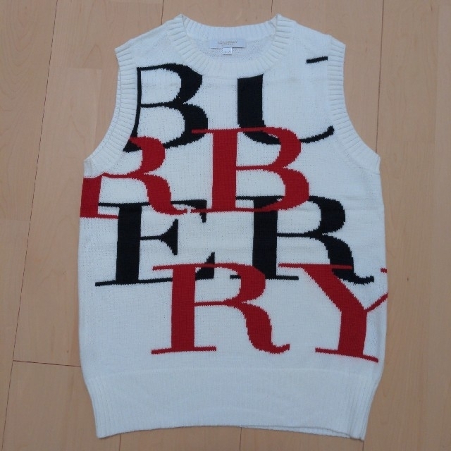 BURBERRY(バーバリー)のBURBERRY LONDON（子供用）ベスト キッズ/ベビー/マタニティのキッズ服女の子用(90cm~)(ニット)の商品写真