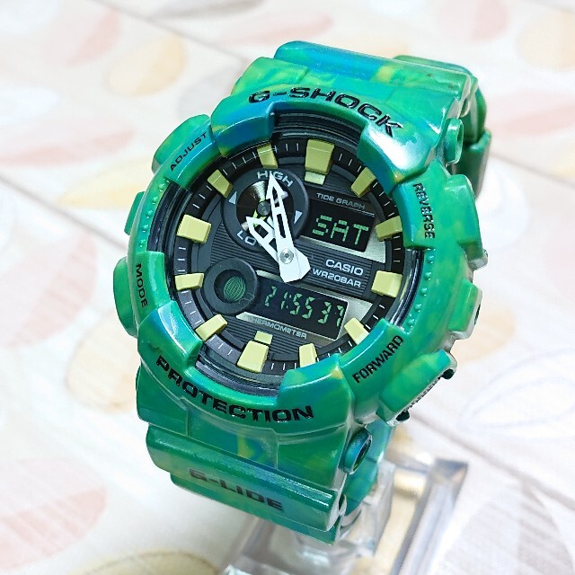 1分最大セット【CASIO/G-SHOCK】デジアナ メンズ腕時計GAX-100MB-3AJF