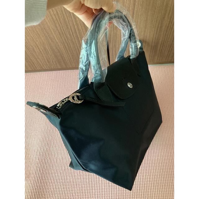 LONGCHAMP(ロンシャン)の新品　ロンシャン ルプリアージュ　ネオ　トップハンドルバッグ S ブラック レディースのバッグ(ショルダーバッグ)の商品写真