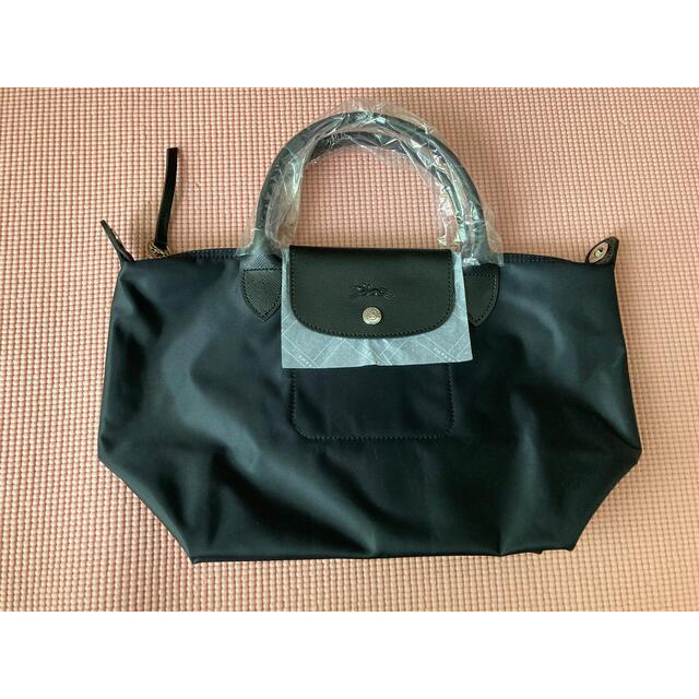 LONGCHAMP(ロンシャン)の新品　ロンシャン ルプリアージュ　ネオ　トップハンドルバッグ S ブラック レディースのバッグ(ショルダーバッグ)の商品写真