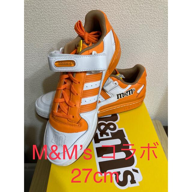 限定品!m&m's adidas コラボスニーカー 27cm オレンジ | www.jarussi ...