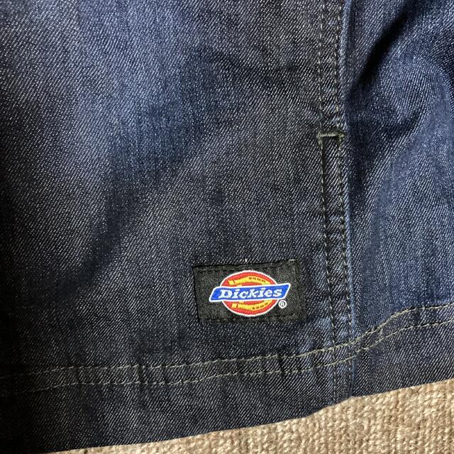 Dickies(ディッキーズ)のディッキーズ  gジャン デニムジャケット　作業着　サイズLL メンズのジャケット/アウター(Gジャン/デニムジャケット)の商品写真