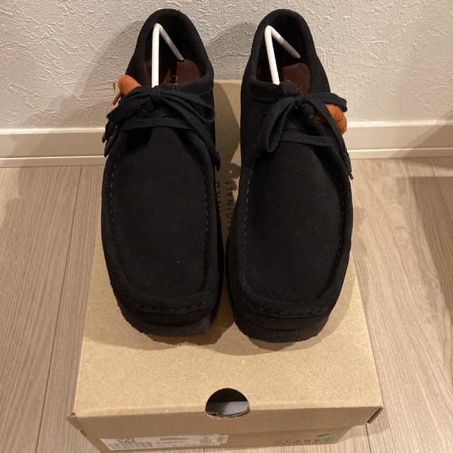 Clarks(クラークス)の新品未使用 Clarks Wallabee クラークス ワラビー Black メンズの靴/シューズ(スリッポン/モカシン)の商品写真