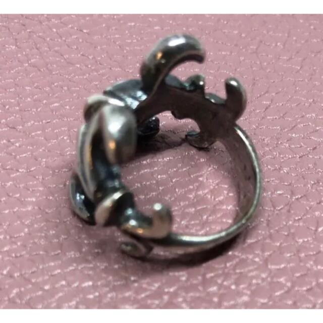 百合　シルバー925リング　SILVER925 銀指輪　スターリング　12号ai メンズのアクセサリー(リング(指輪))の商品写真