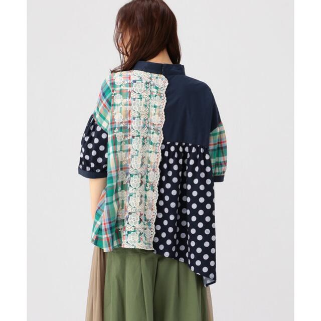 ☆新品☆FRAPBOIS パッチワークブラウス