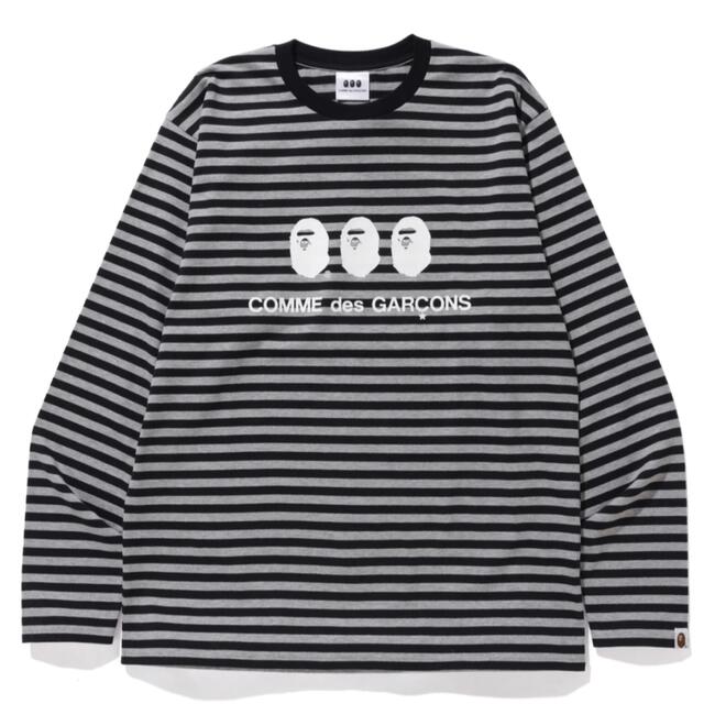 Bathing Ape X Cdg L/S Tee Mサイズ