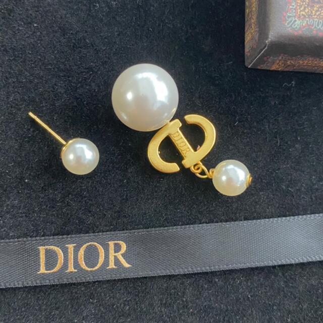 レディースDior パール付きピアス