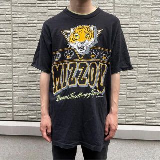 ケンゾー(KENZO)のバンドTシャツ　バンT 古着　ヴィンテージ　オーバーTシャツ　虎柄　タイガー(Tシャツ/カットソー(半袖/袖なし))