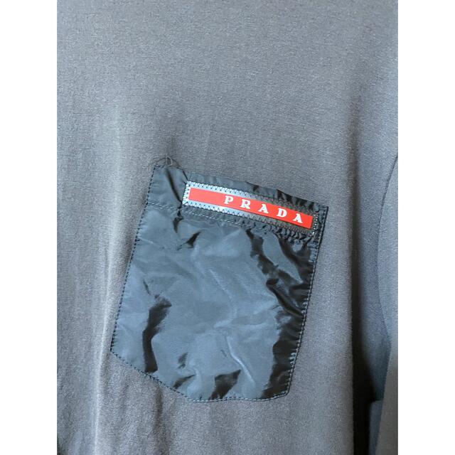 PRADA(プラダ)のばるさ様専用　プラダ　PRADA Tシャツ　ロングTシャツ メンズのトップス(Tシャツ/カットソー(七分/長袖))の商品写真