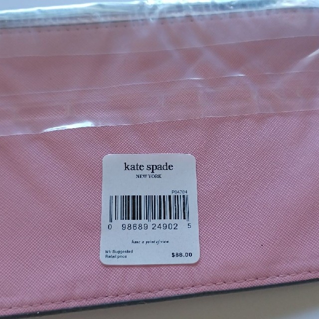 kate spade new york(ケイトスペードニューヨーク)の【新品】kate spade　ポーチ　通帳ケース レディースのファッション小物(ポーチ)の商品写真