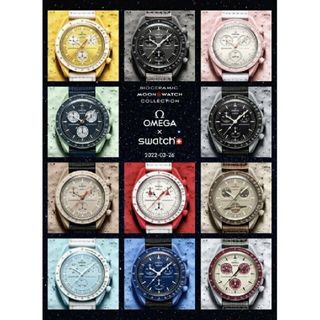 スウォッチ(swatch)のスウォッチ・オメガ／レシート付き(腕時計(デジタル))