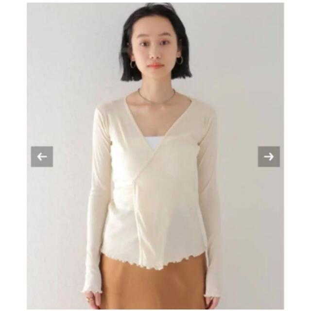 Plage - 新品未使用タグ付☆plage BASERANGE OMIT WRAP トップスの通販