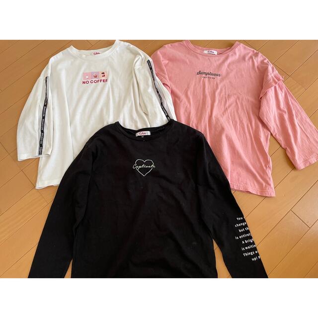 PINK-latte(ピンクラテ)のまとめ売り　ピンクラテ　Tシャツ　150 キッズ/ベビー/マタニティのキッズ服女の子用(90cm~)(Tシャツ/カットソー)の商品写真