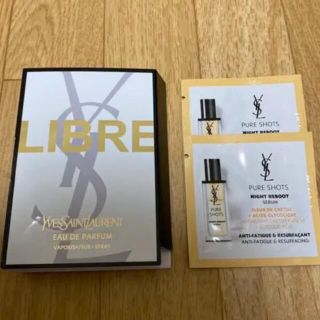 イヴサンローランボーテ(Yves Saint Laurent Beaute)のイヴサンローラン ピュアショットナイトセラム リブレ サンプル(サンプル/トライアルキット)