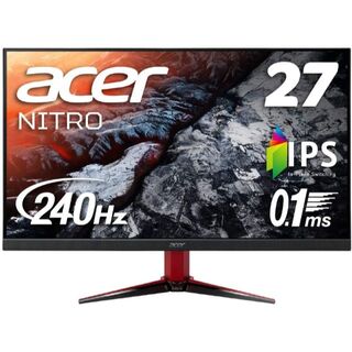エイサー(Acer)のAcer VG272Xbmiipx 240Hzゲーミングモニタ箱有(ディスプレイ)