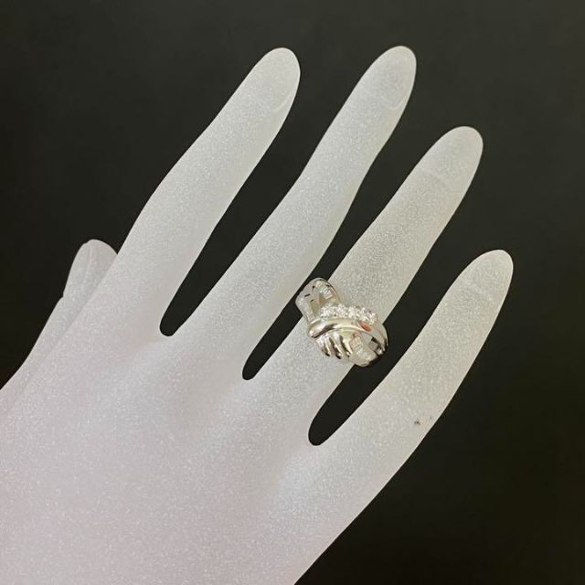 Pt900　天然ダイヤモンドリング　D0.50ct　サイズ11.5号　8.0g レディースのアクセサリー(リング(指輪))の商品写真