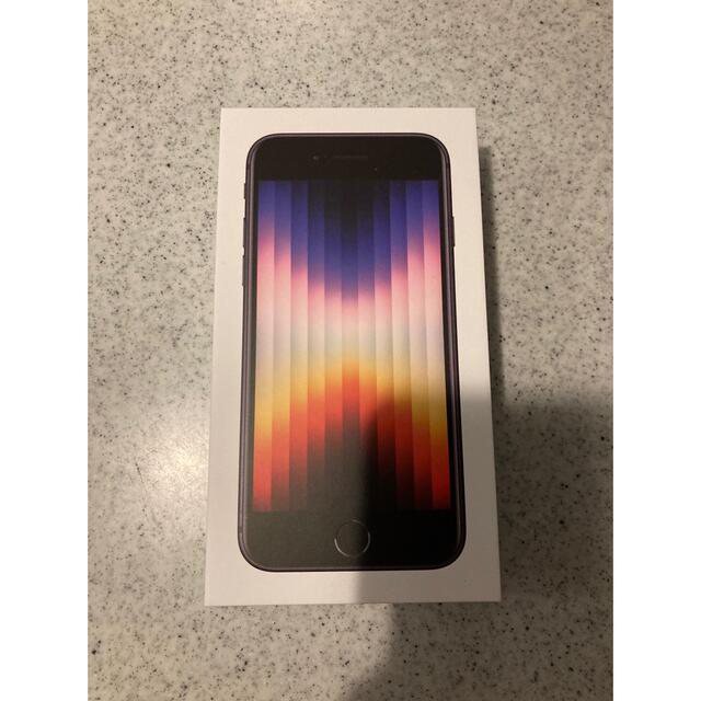 人気No.1】 iPhone - ミッドナイトブラック 64GB SE(第3世代) 【未使用 ...