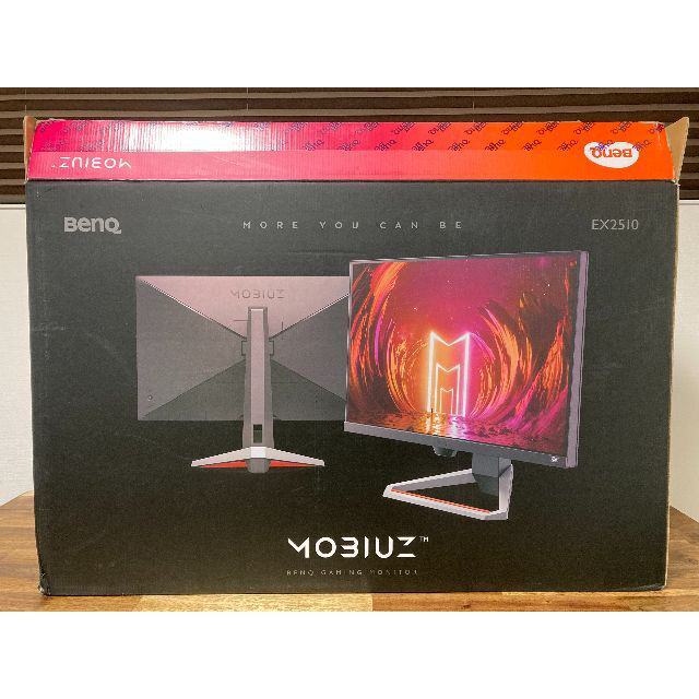 BenQ MOBIUZ ゲーミングモニタ EX2510 144Hz/1ms/箱有 スマホ/家電/カメラのPC/タブレット(ディスプレイ)の商品写真