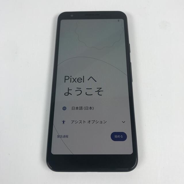 google pixel 3a 64gbスマートフォン/携帯電話