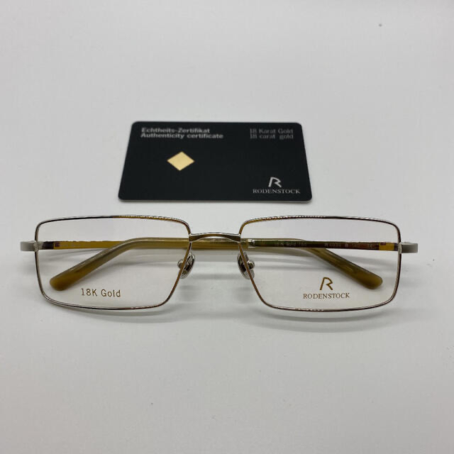 大切な RODENSTOCK 4039 R RODENSTOCK メガネフレーム プラチナメッキ