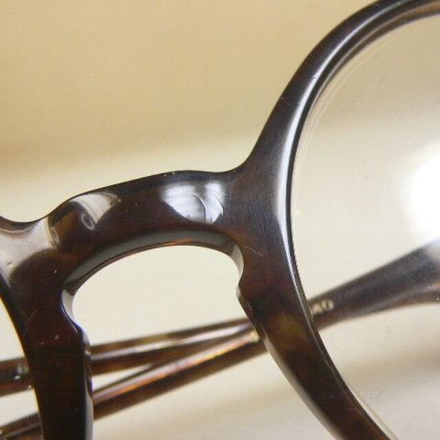 BAUSCH LOMB(ボシュロム)のBausch & Lomb 丸レンズ ヴィンテージ 眼鏡 フレーム ボシュロム メンズのファッション小物(サングラス/メガネ)の商品写真