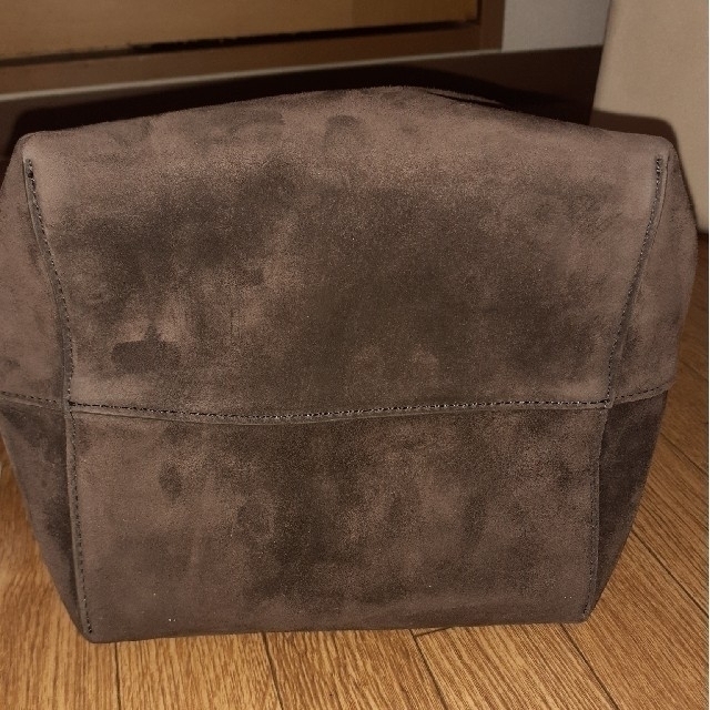 Drawer(ドゥロワー)の22SS ザロウ Medium N/S Park Tote スエード こげ茶色 レディースのバッグ(ショルダーバッグ)の商品写真