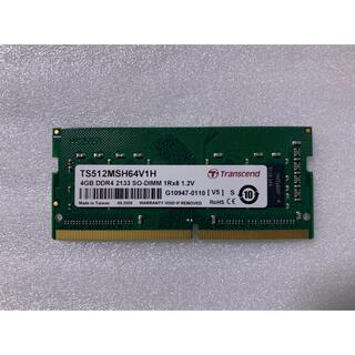 トランセンド(Transcend)のTranscend  DDR4-2133 (4GB) ノートPC用メモリ(PCパーツ)