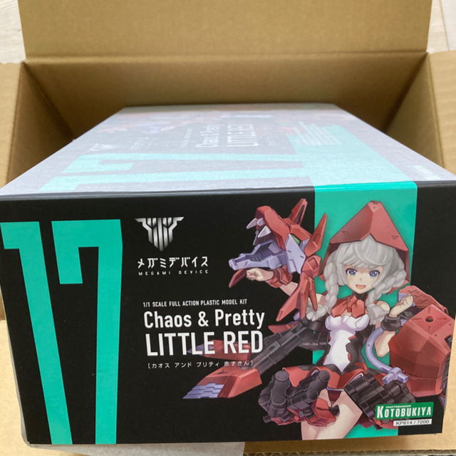 KOTOBUKIYA(コトブキヤ)の【新品・未使用・未開封】メガミデバイス Chaos & Pretty 赤ずきん  エンタメ/ホビーのおもちゃ/ぬいぐるみ(模型/プラモデル)の商品写真