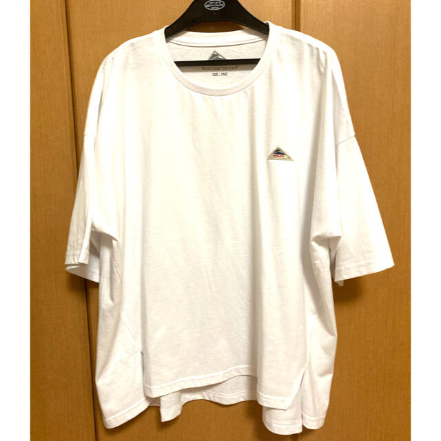 KELTY(ケルティ)のcoen KELTY(ケルティ)別注Tシャツ カットソー Tシャツ ホワイト　白 レディースのトップス(Tシャツ(半袖/袖なし))の商品写真