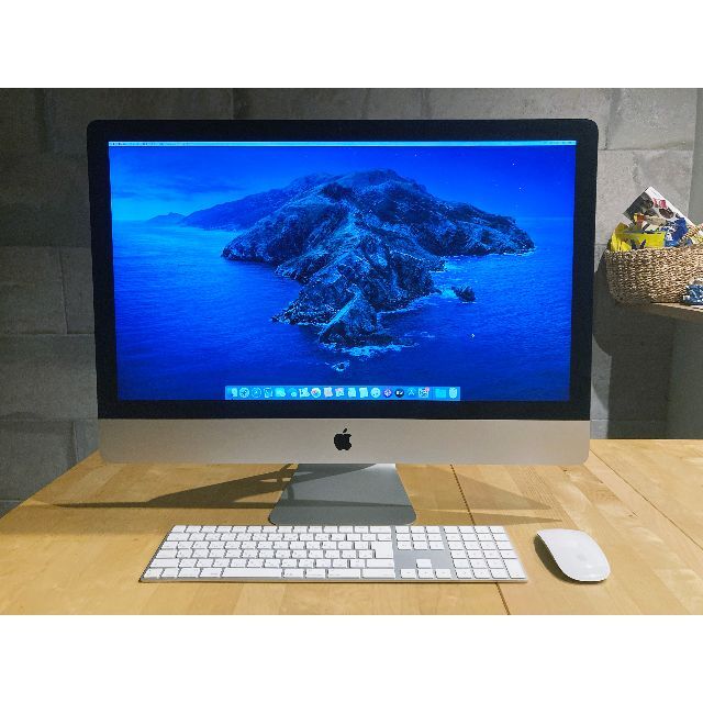 Apple(アップル)の美品 27インチ iMac Retina 5K メモリ40GB（2019） スマホ/家電/カメラのPC/タブレット(デスクトップ型PC)の商品写真