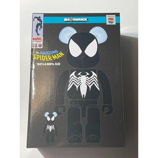 メディコムトイ(MEDICOM TOY)の新品 BE@RBRICK SPIDER-MAN BLACK COSTUME(フィギュア)