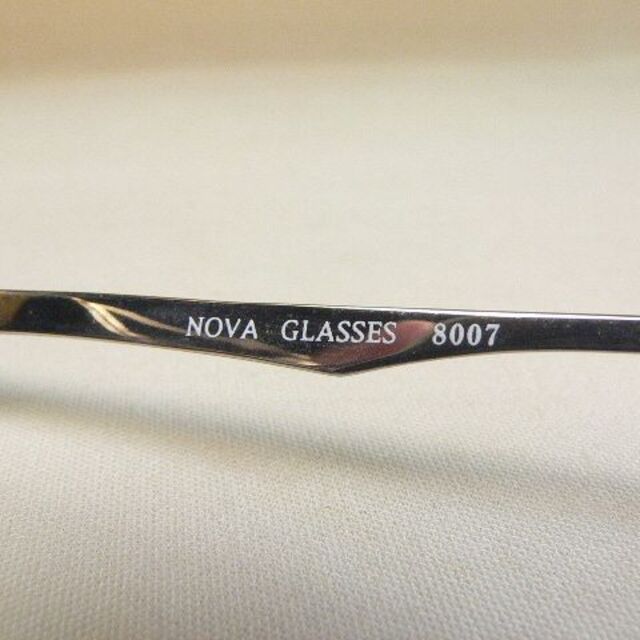 NOVA クリップオン サングラス 付き ヴィンテージ 眼鏡 フレーム オーバル