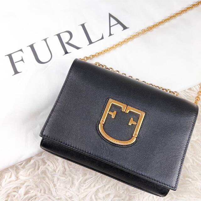 FURLA ミニチェーンショルダーバッグ