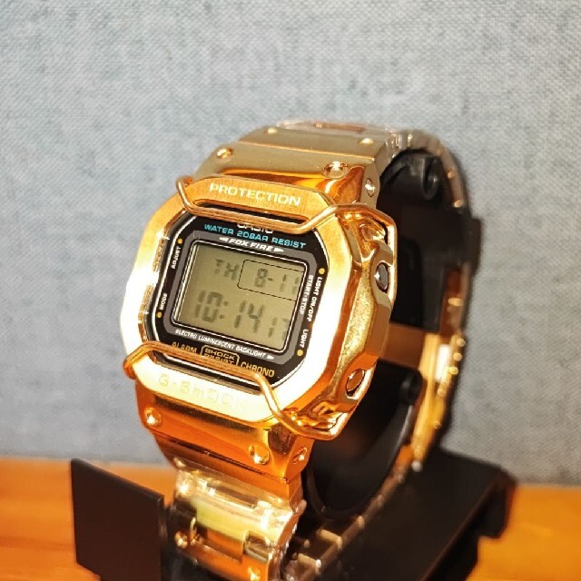 G-SHOCK - 新品！【オールゴールド】G-SHOCK DW-5600メタルカスタム ...