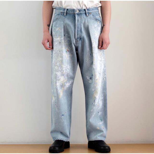 auralee【新品】HERILL HL Denim Splash Tuck 4PK サイズ2