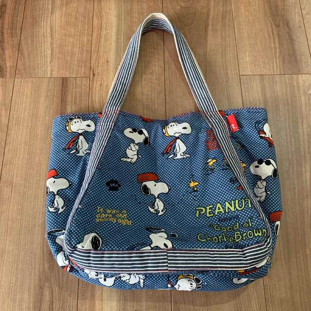 SNOOPY(スヌーピー)のROOTOTE ルートート　スヌーピー　マザーズバッグ　マザーバッグ キッズ/ベビー/マタニティのマタニティ(マザーズバッグ)の商品写真