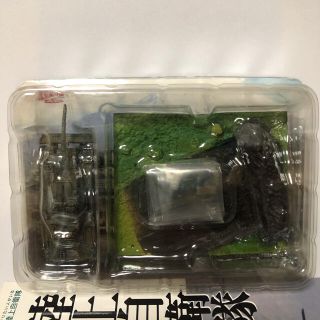 コナミ(KONAMI)の1/144 74式戦車 ドーザー付 隊員フィギュア2体 ドラム缶 ジオラマベース(模型/プラモデル)