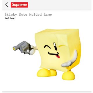 シュプリーム(Supreme)のSupreme Sticky Note Molded Lamp(テーブルスタンド)