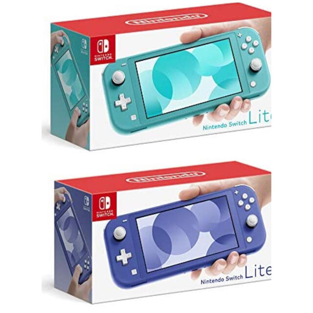 任天堂 Switch lite ターコイズ andブルー 2点セット 新品未使用