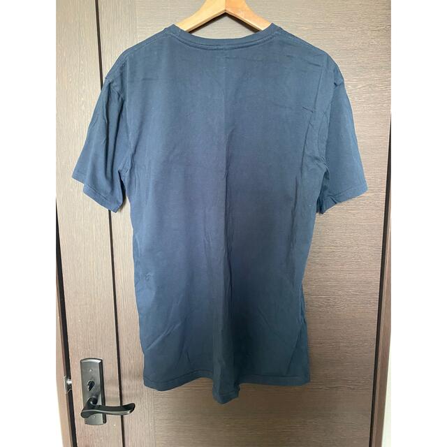 QUIKSILVER(クイックシルバー)のQUIKSILVER_Tシャツ_XLサイズ_ネイビー メンズのトップス(Tシャツ/カットソー(半袖/袖なし))の商品写真