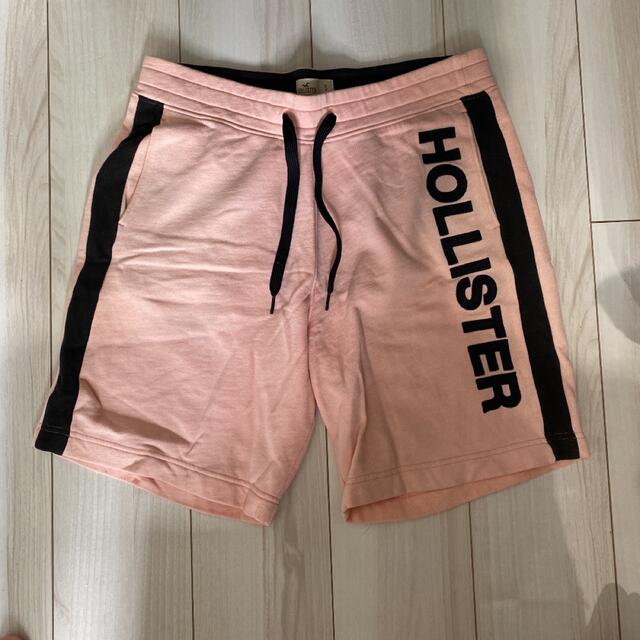 Hollister(ホリスター)のHOLLISTER_ハーフパンツ_ピンク_Sサイズ メンズのパンツ(ショートパンツ)の商品写真